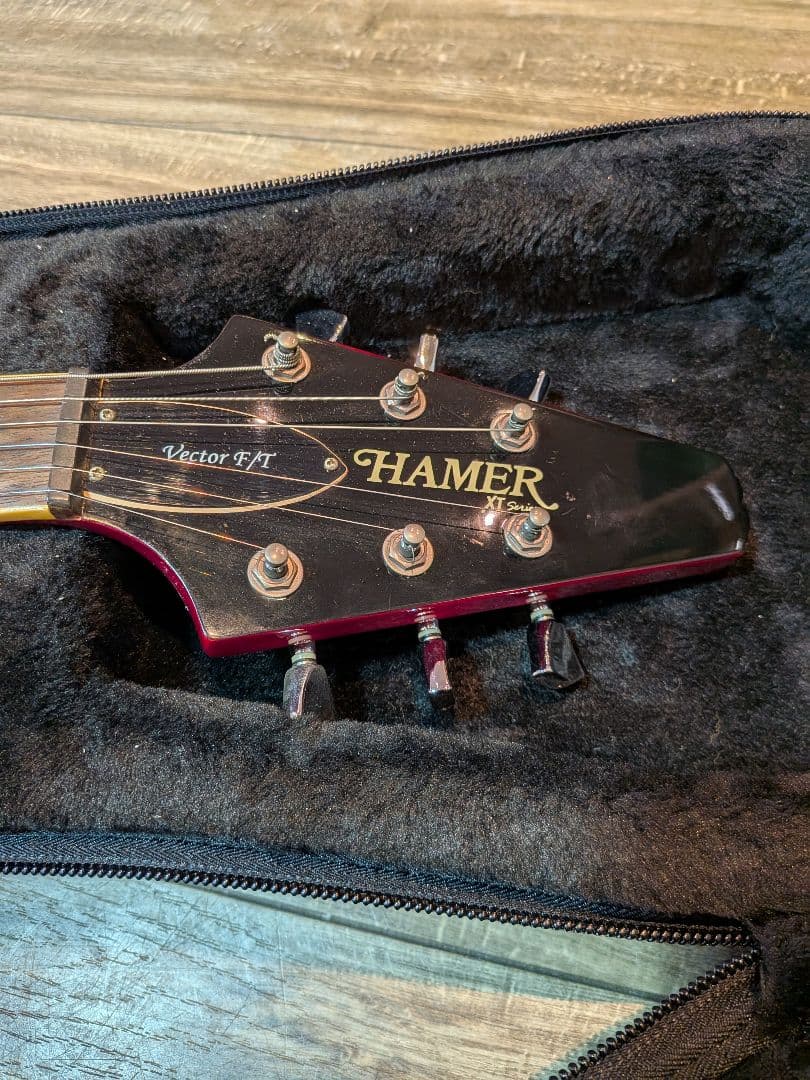 Hamer Vector F/T エレキギター オレンジ・サンバースト