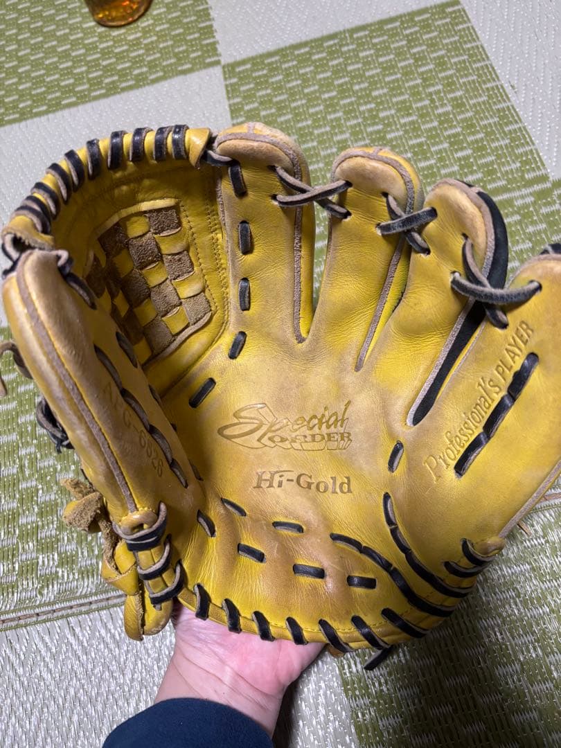 【値下げ可】HI-GOLD ハイゴールド 軟式用グローブAPG-6826ヌバック