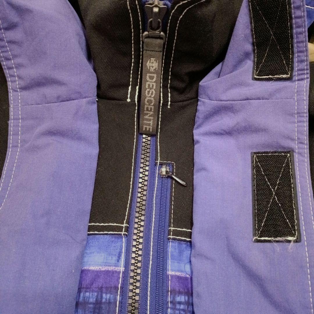 【a2201】DESCENTE スノーボード スキー ウェア XL ブルー