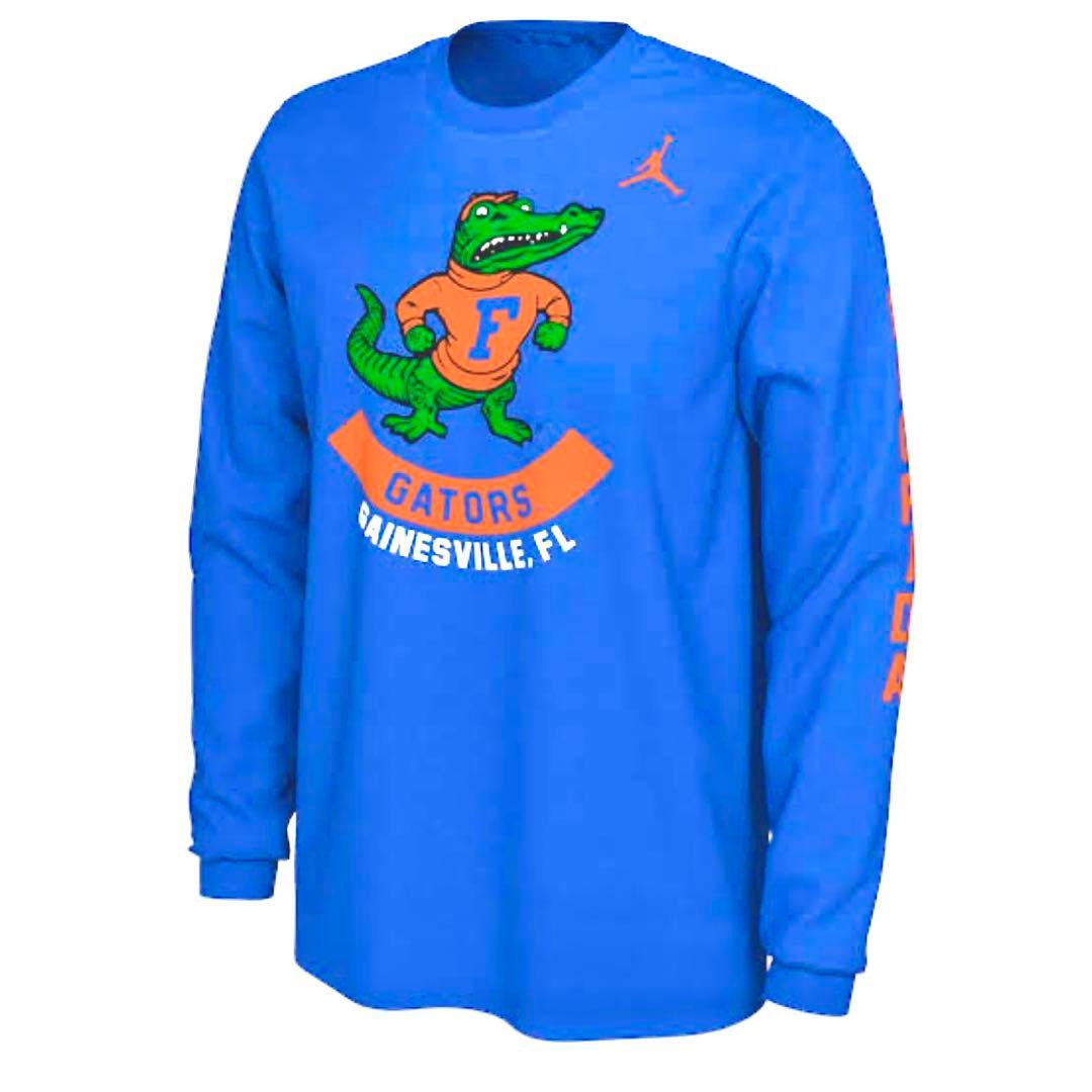 ジョーダン ブランド フロリダ大学 ゲーターズ ロングスリーブ トップス