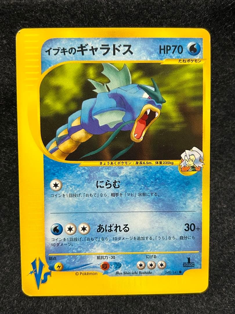 ポケカ★VS 初版 イブキのギャラドス　カイリュー キングドラ eシリーズ
