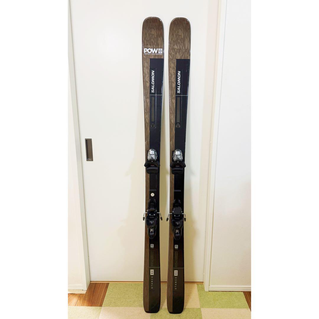 【美品】SALOMON Stance84 169cm スキー板