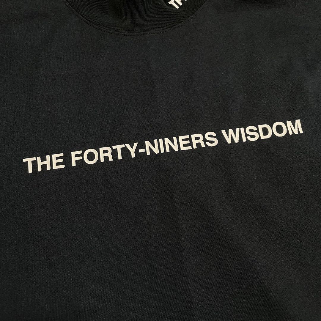 TFW49 ハーフモックネック ロングT ブラック　L ゴルフ