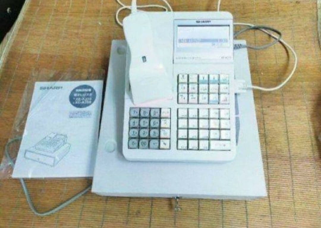 シャープレジスターXE-A280　PC連携　スキャナ付き　000395
