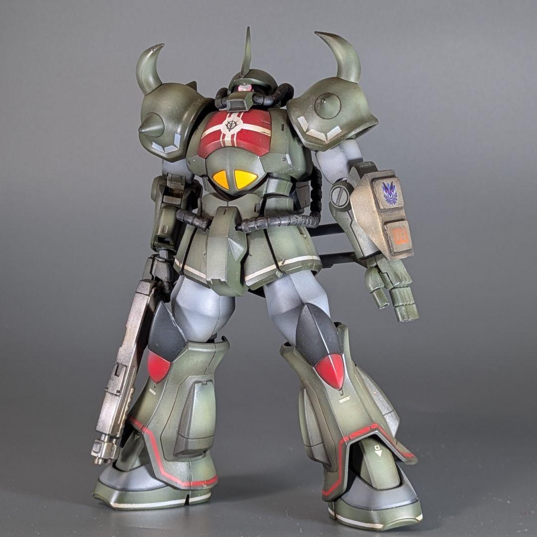 【HGUC】MS-07Bグフ　ガンプラ　組立済　完成品