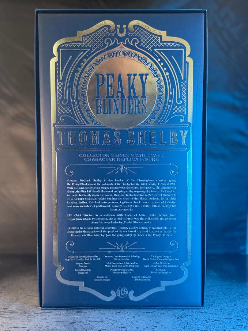 トーマス・シェルビー ピーキー・ブラインダーズ レプリカフィギュア 1/6