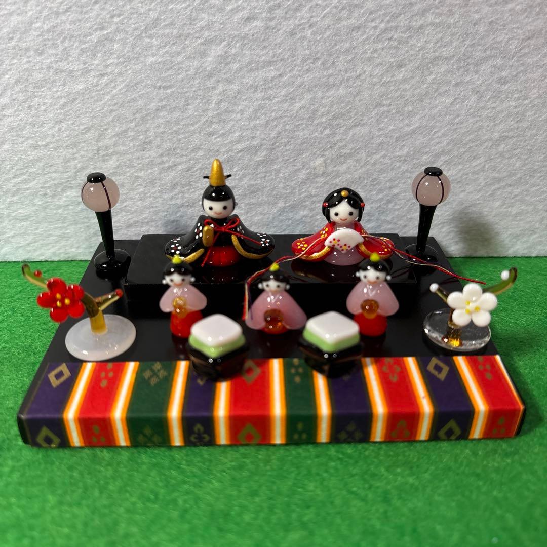 パキラ　ガラス細工　ミニチュア