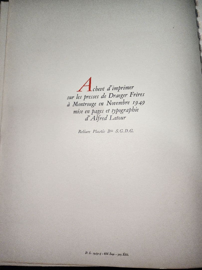 PARISのNICOLAS社。フランス のワインリスト。 1928-1945