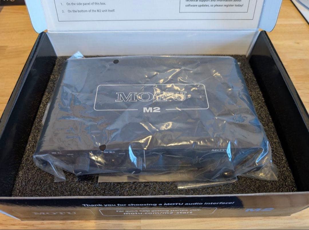 【美品】MOTU M2