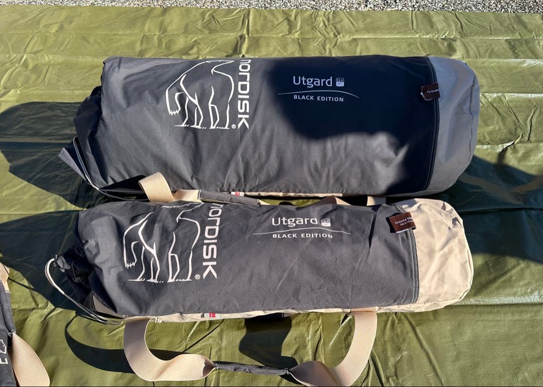Nordisk Utgard Black Edition テントフロア付き！