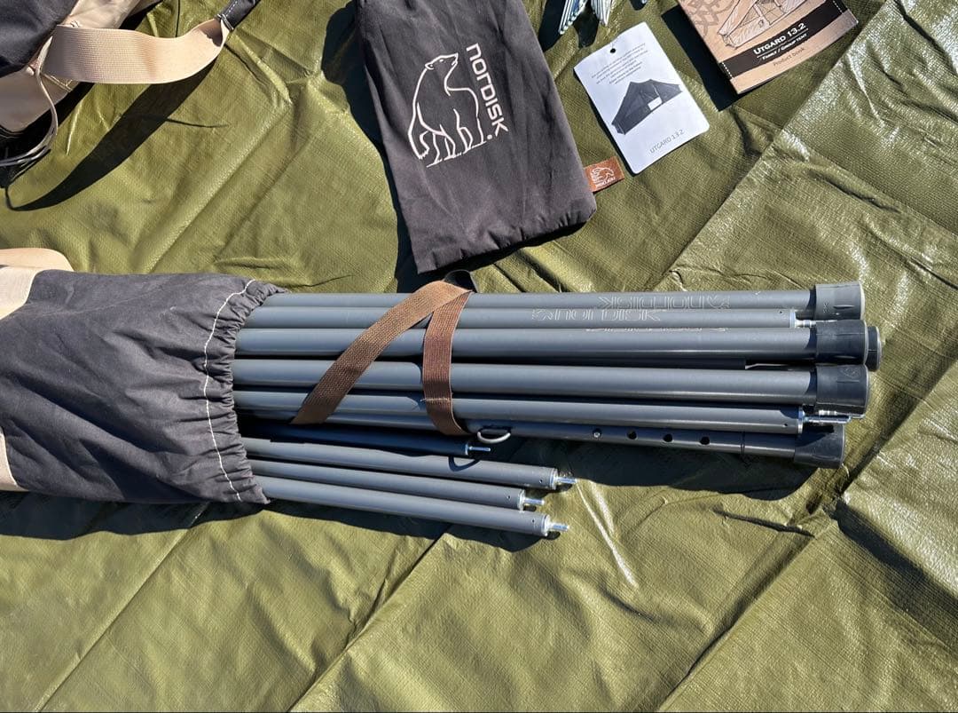 Nordisk Utgard Black Edition テントフロア付き！