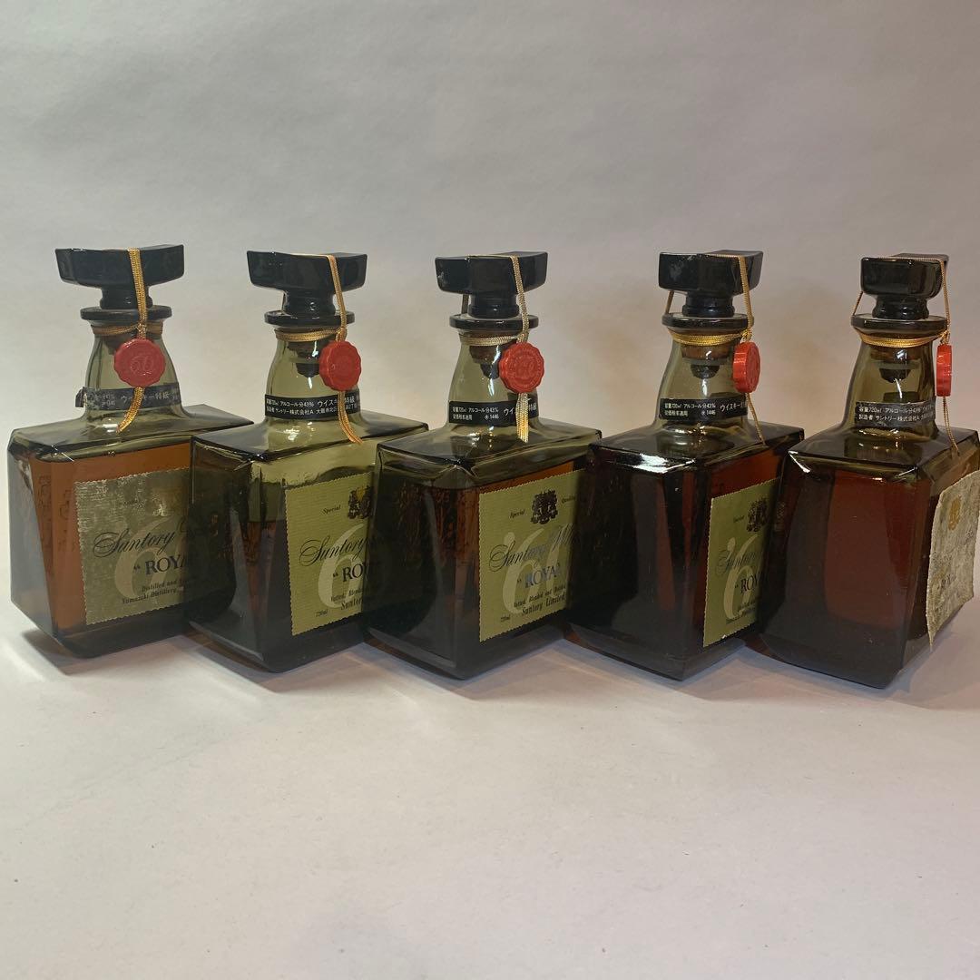 サントリーウイスキーローヤル60 5本