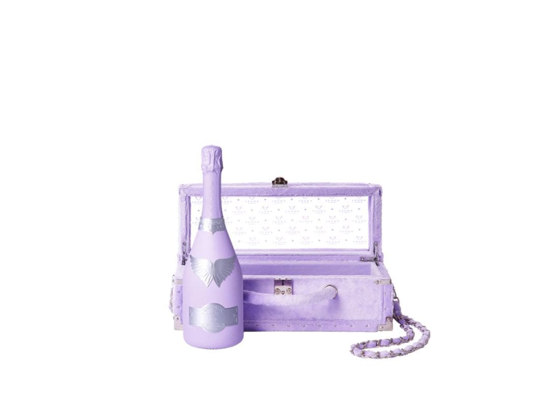 新品　エンジェルシャンパン パープル レザーハロウィン