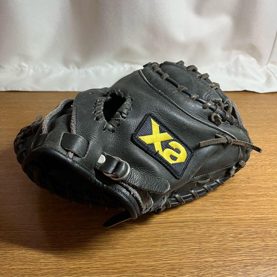 ザナックス Soft 一般軟式 キャッチャーミット グローブ 右投げ 美品