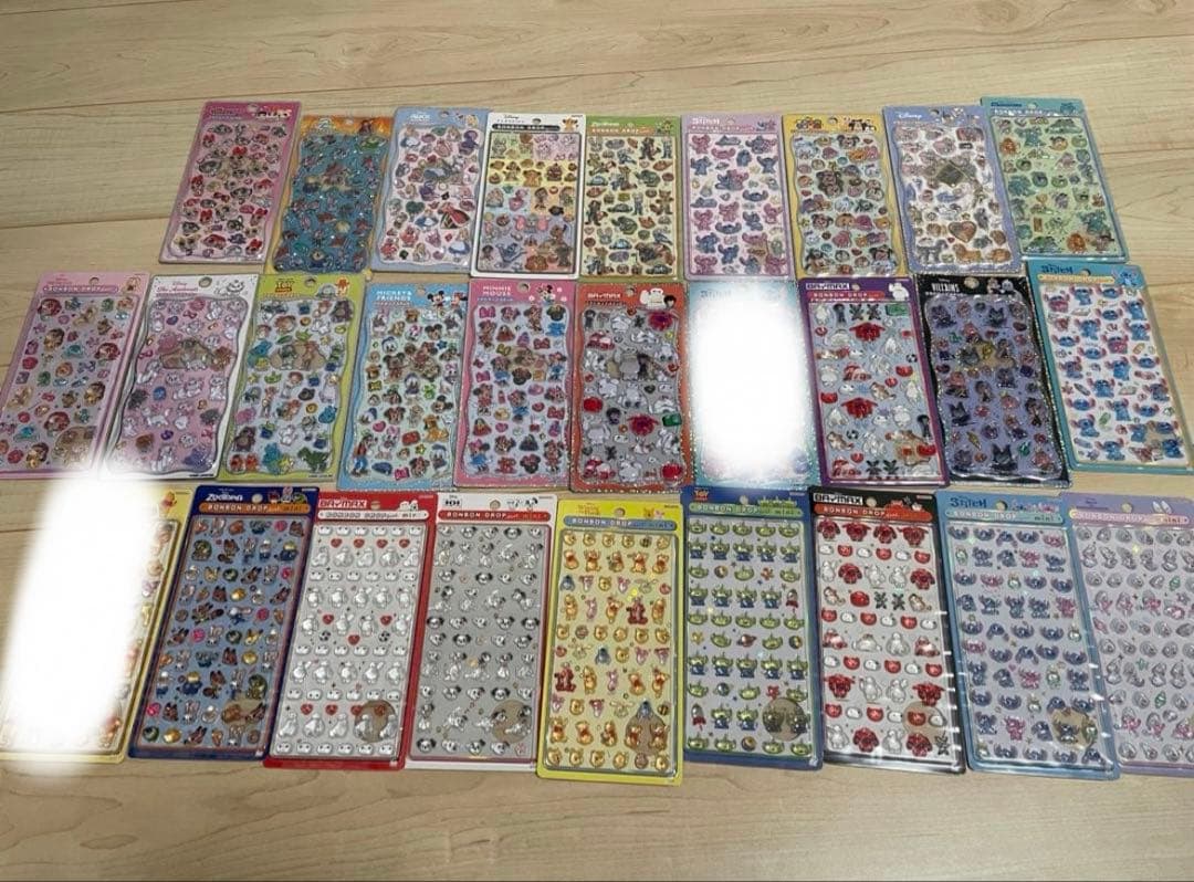 ボンボンドロップシールminiディズニー　プチドロップシール国内正規品