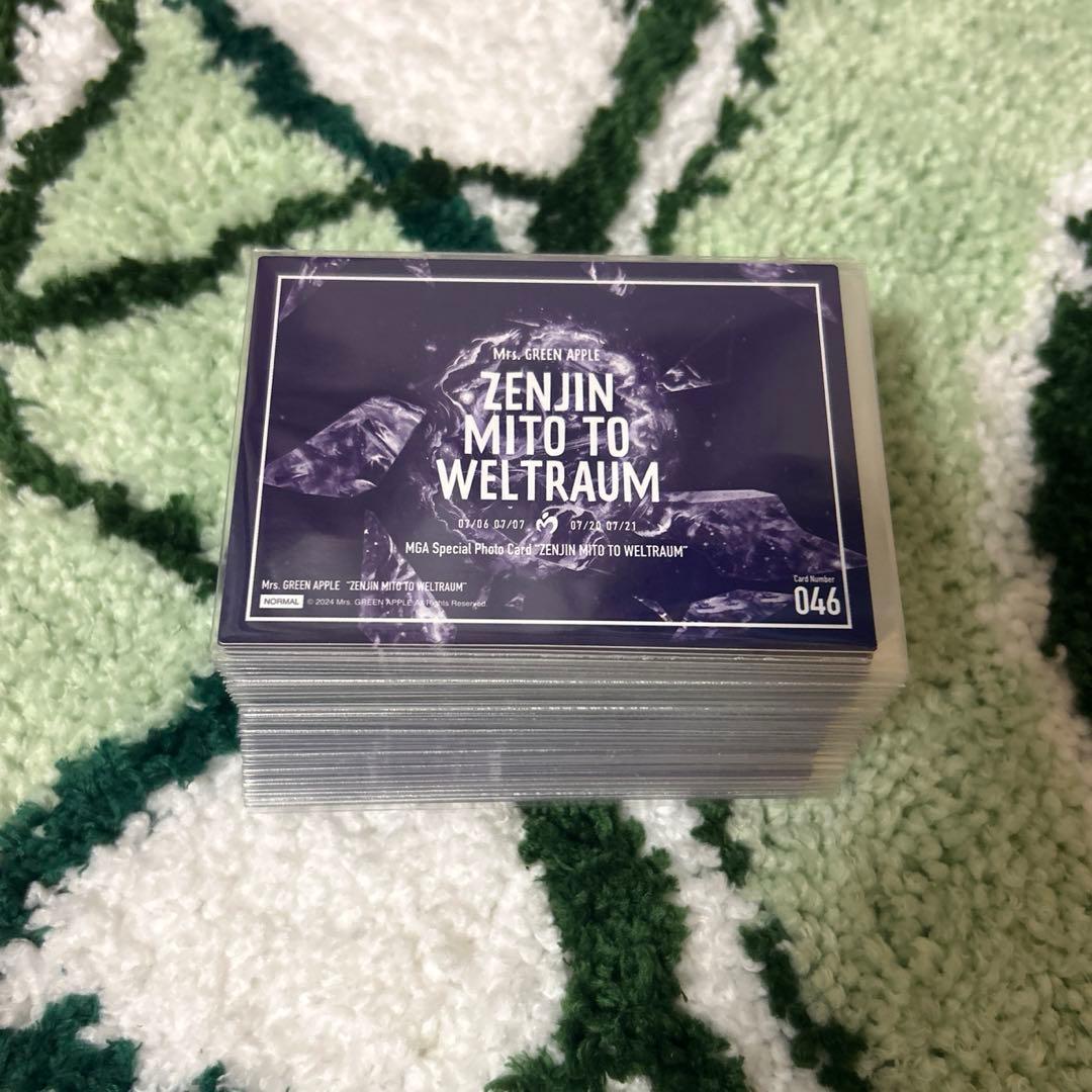 Mrs.GREENAPPLE フォトカード　3種ノーマルコンプリート【即日発送】