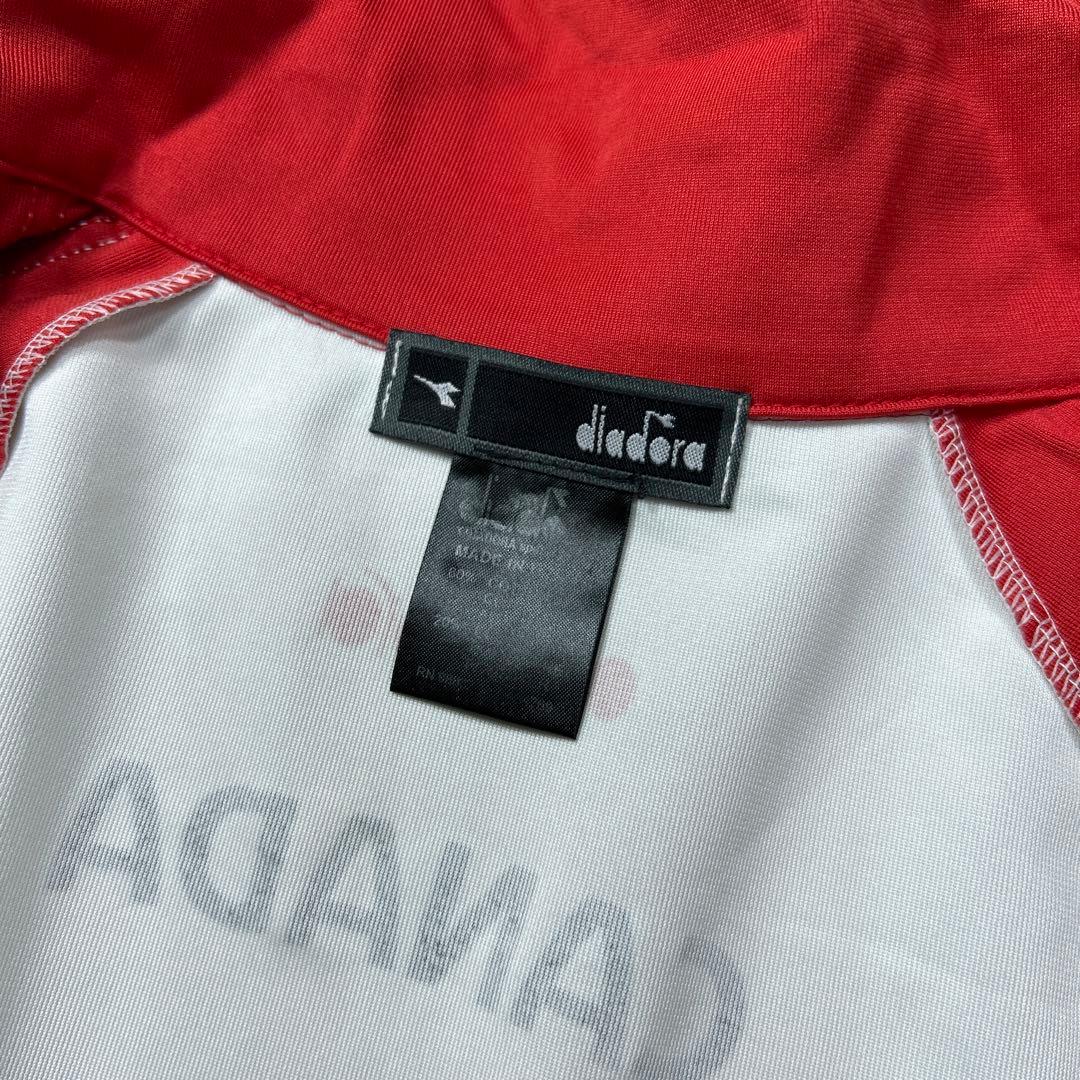 90s diadora カナダ代表 イタリア製 サッカー ジャージ セットアップ