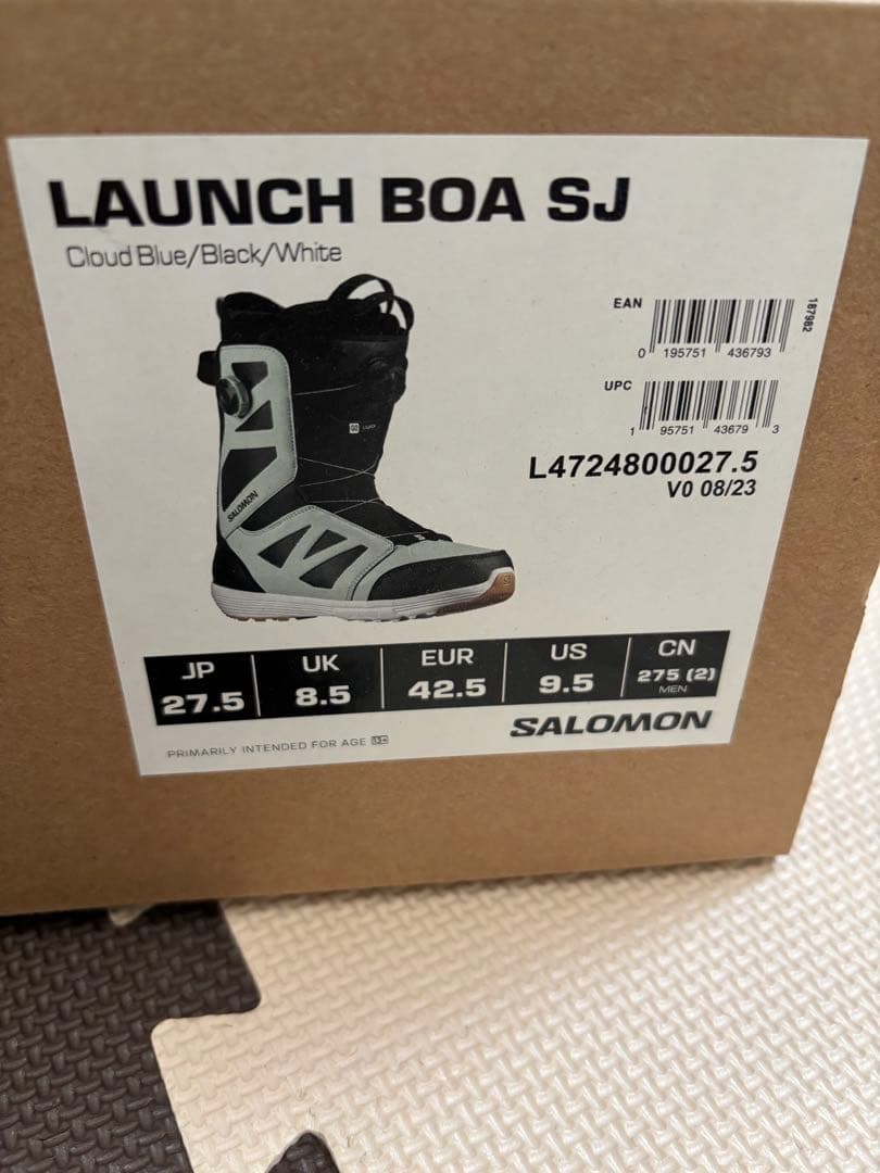 SALOMON LAUNCH BOA SJ 27.5 JP 23-24 サロモン