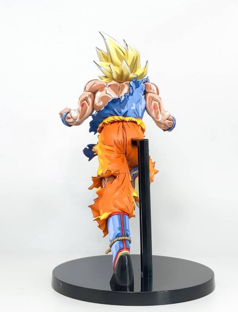ドラゴンボールフィギュアアニバーサリースーパーサイヤ人孫悟空二次元彩色リペイント