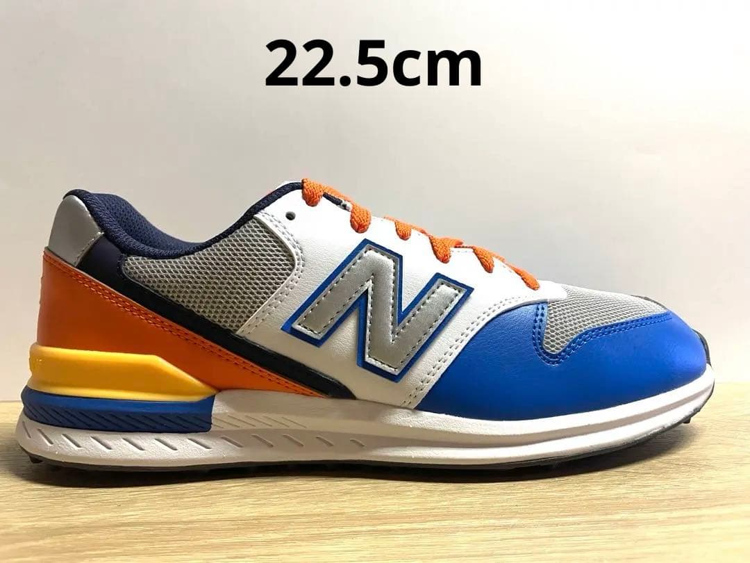 未使用 22.5cm D ニューバランス ゴルフ UGS996BO ブルー他