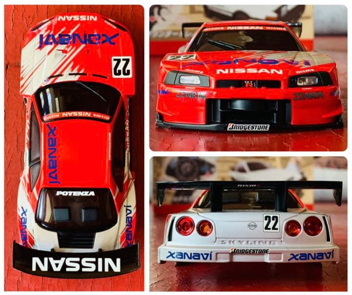 【送料無料！】ミニッツ ボディセット AE86 FC3S ザナヴィR34 R34