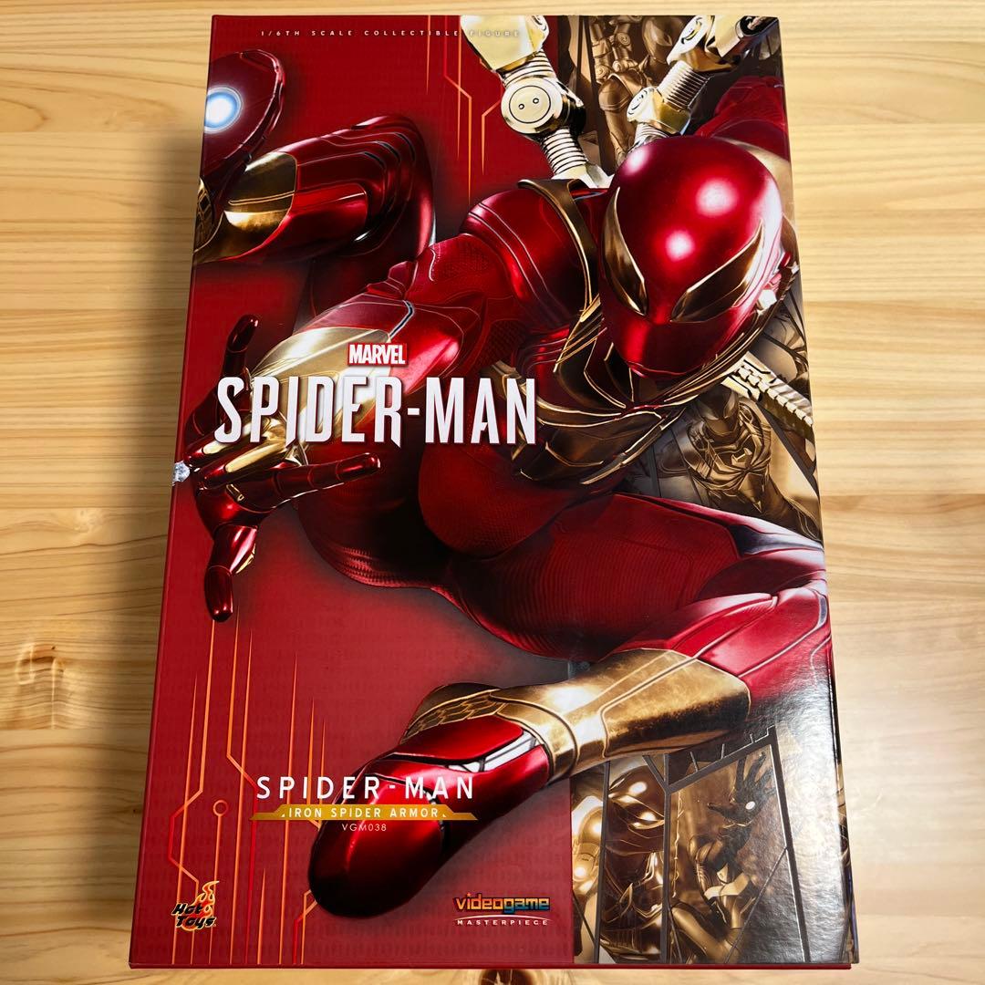 ホットトイズ　スパイダーマン（アイアン・スパイダー・アーマー・スーツ版）