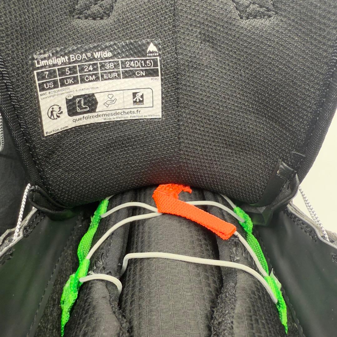 【新品BURTON LIMELIGHT WIDE Women’s24cm新モデル