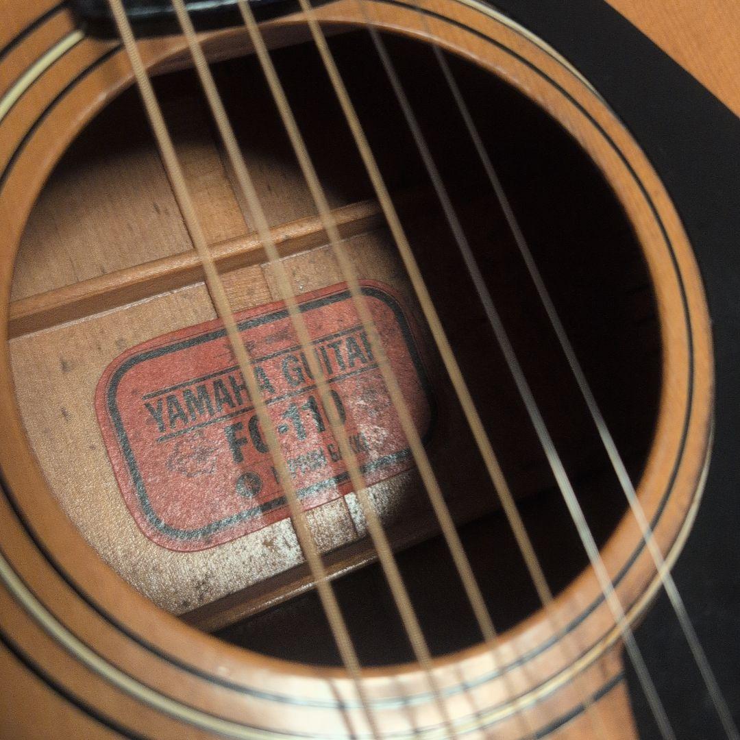 YAMAHA FG-110 赤ラベル 貴重なYAMAHAロゴ 美品