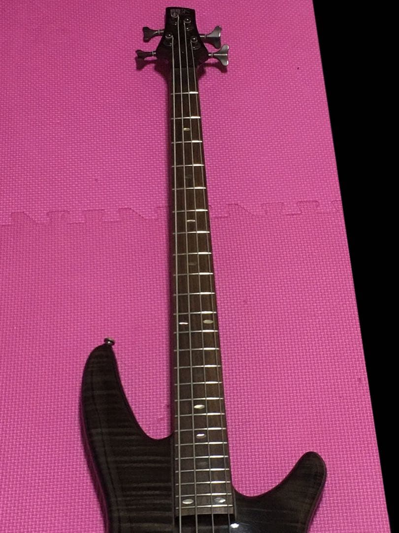 Ibanez SR900FM バルトリーニ 虎杢 貝 スルーネック エレキベース