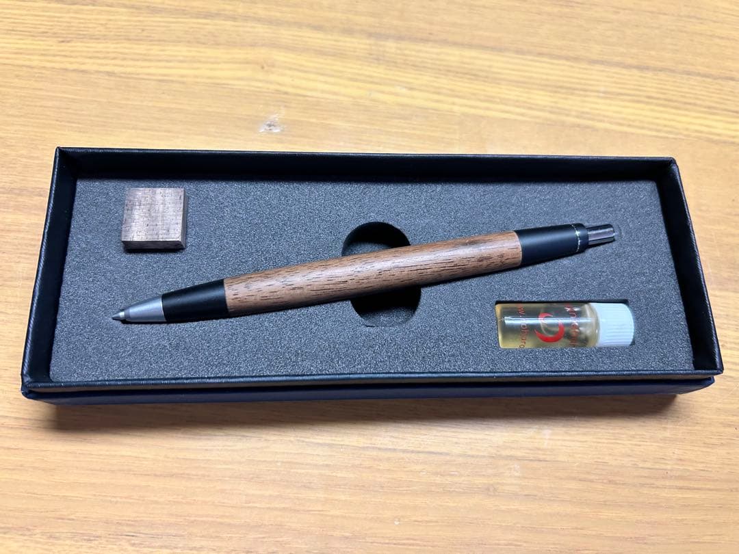 野原工芸 旧型 黒柿 MP 固定式金具