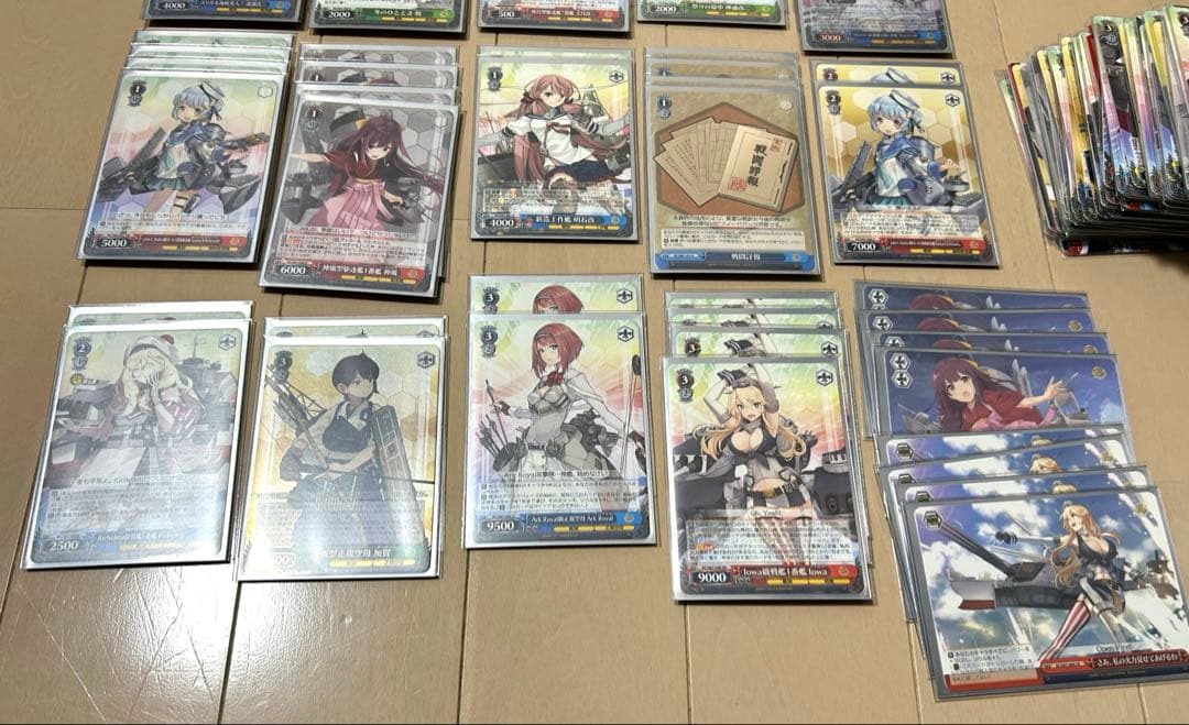 ヴァイスシュヴァルツ 艦これ　デッキ　パーツ