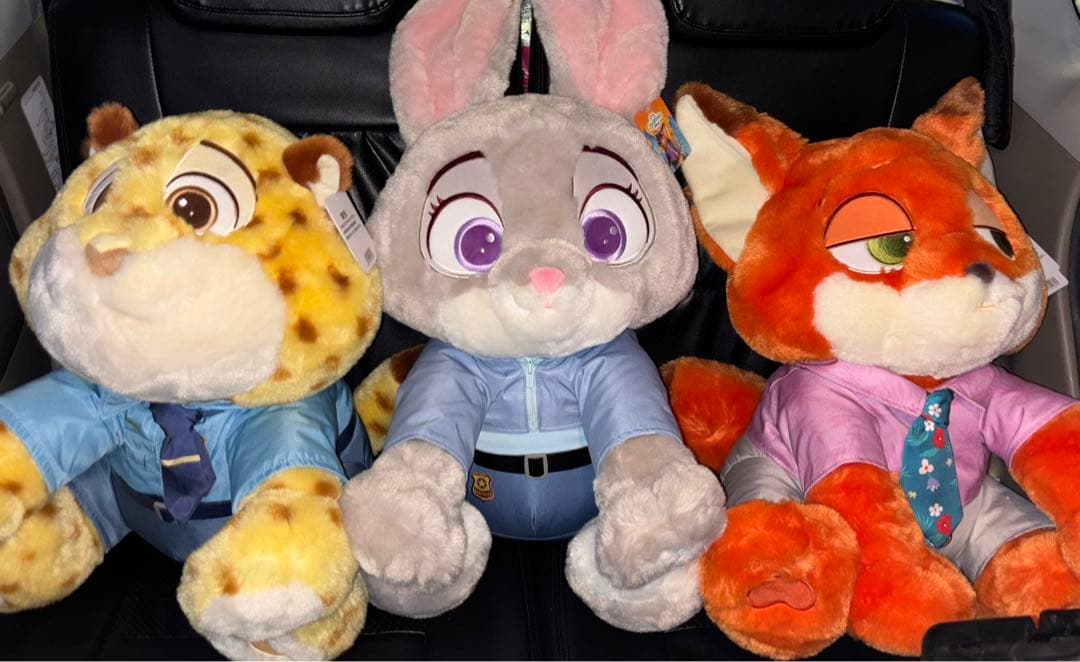 ズートピア2 ジュディ ニック　クロウハウザー　ぬいぐるみ　コストコ