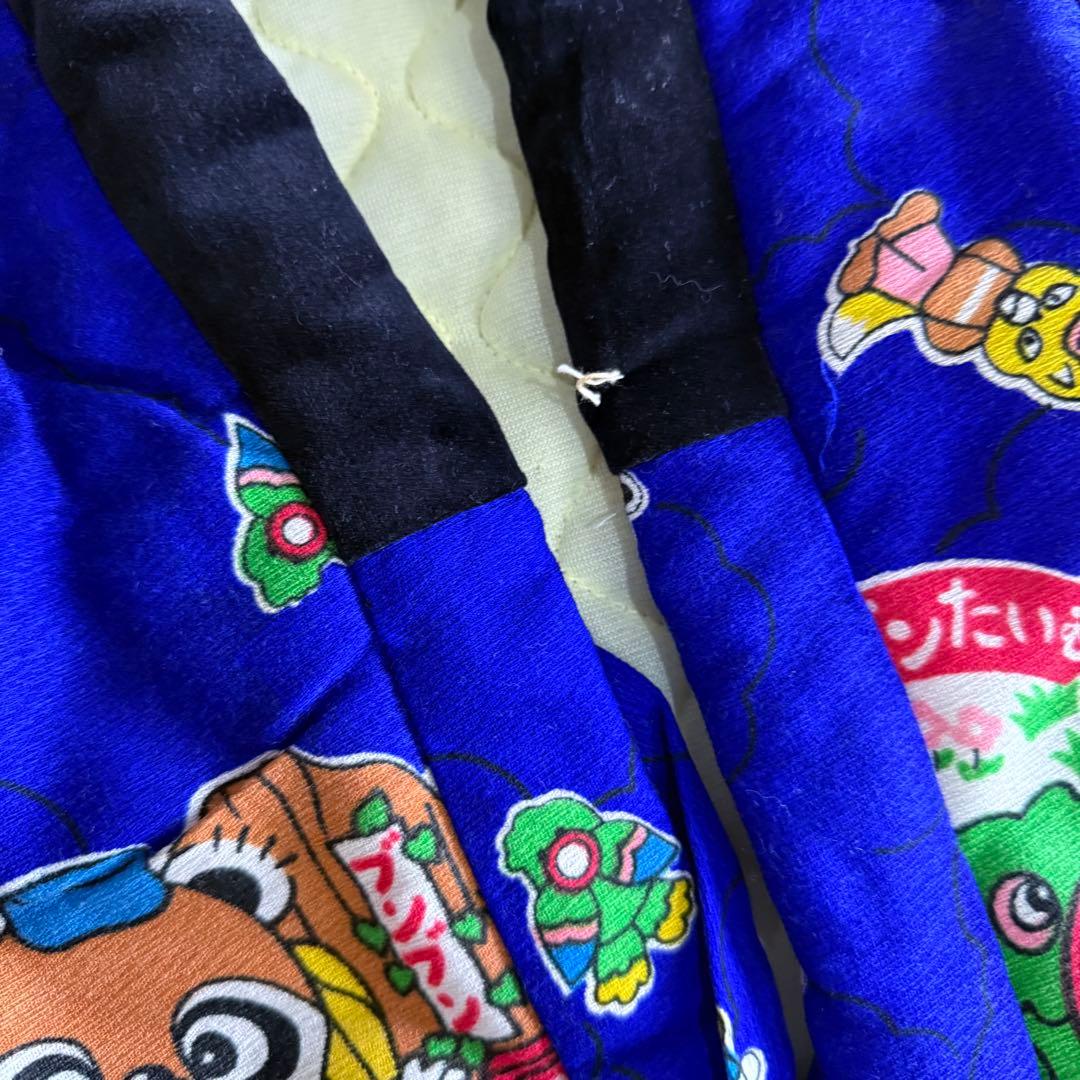 昭和 当時物 レトロ ポップ ファンシー ちゃんちゃんこ 甚平 防寒 はんてん