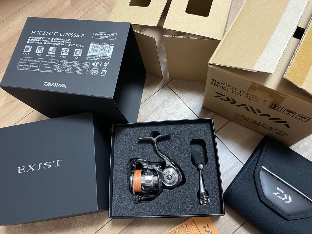 値下げ❗️現行モデル❗️ダイワ22イグジストLT2000S-P 極美品 付属品あり