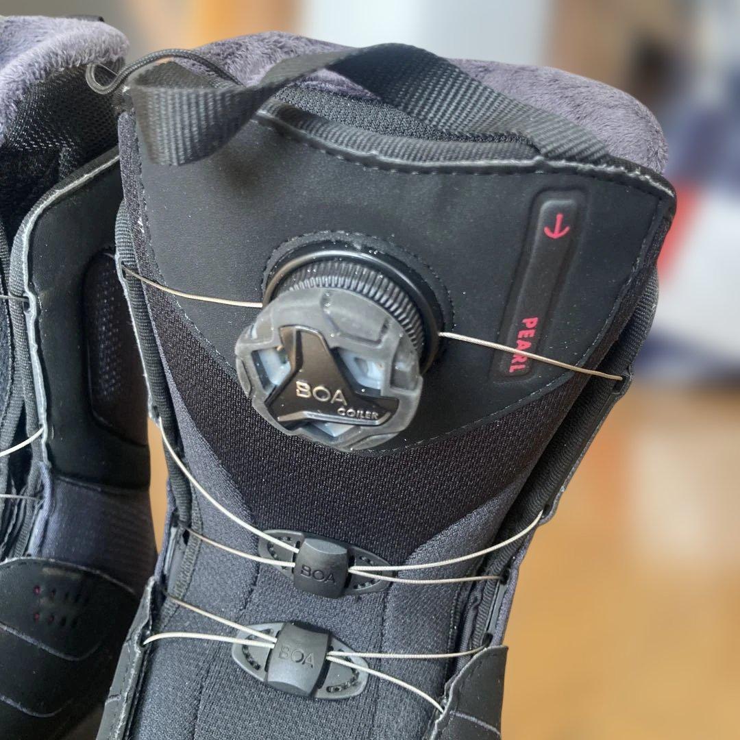 ほぼ新品サロモンSalomonスノーボードブーツBOAシステム