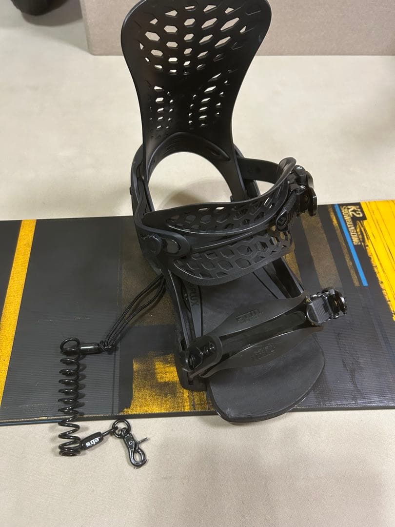 美品　スノーボードセット　K2 155×FLUXビンディング