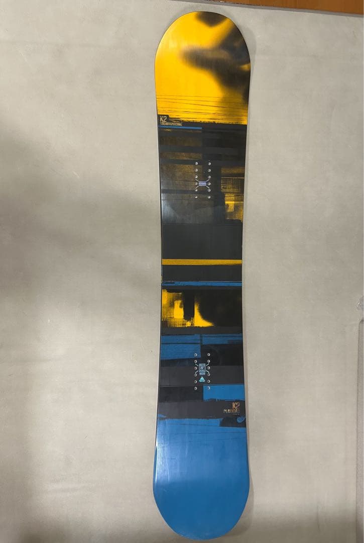 美品　スノーボードセット　K2 155×FLUXビンディング