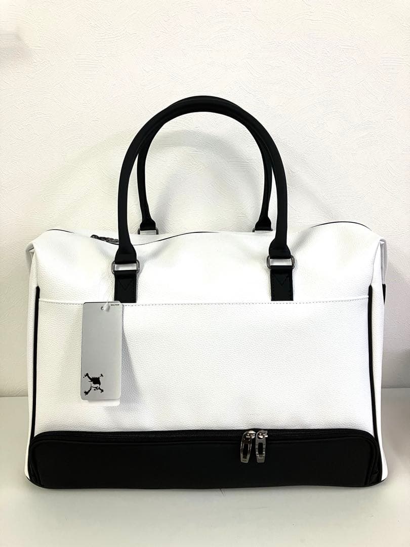 新品　オークリー　スカル　ボストンバッグ　ホワイト