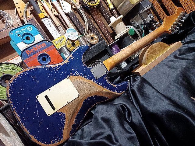 ★Custom Relic JewelBlue Stratocaster ★