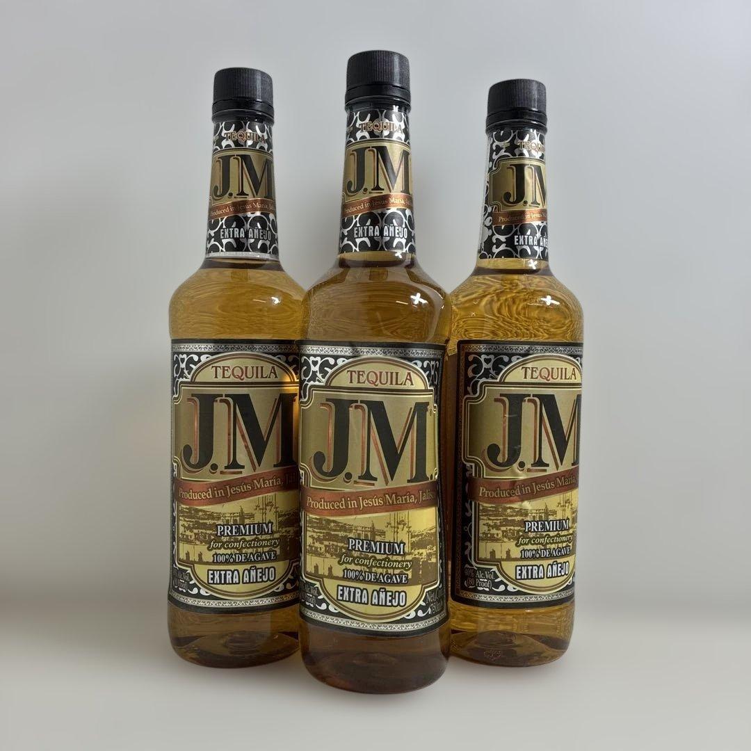 J.M. テキーラ エクストラアニェホ 100% de Agave×3本