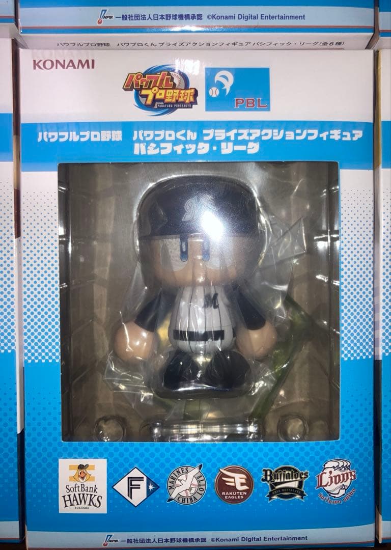 KONAMI パワプロ アクションフィギュア パリーグ6体＋Ｋチーム計7体セット