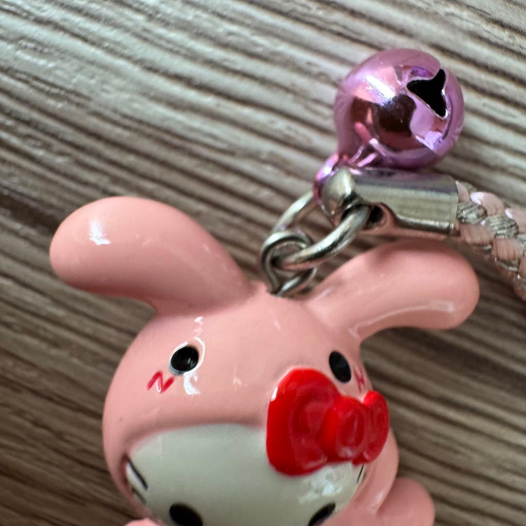 【即購入OK】新潟限定 ご当地キティ ハローキティ ストラップ もちうさぎ