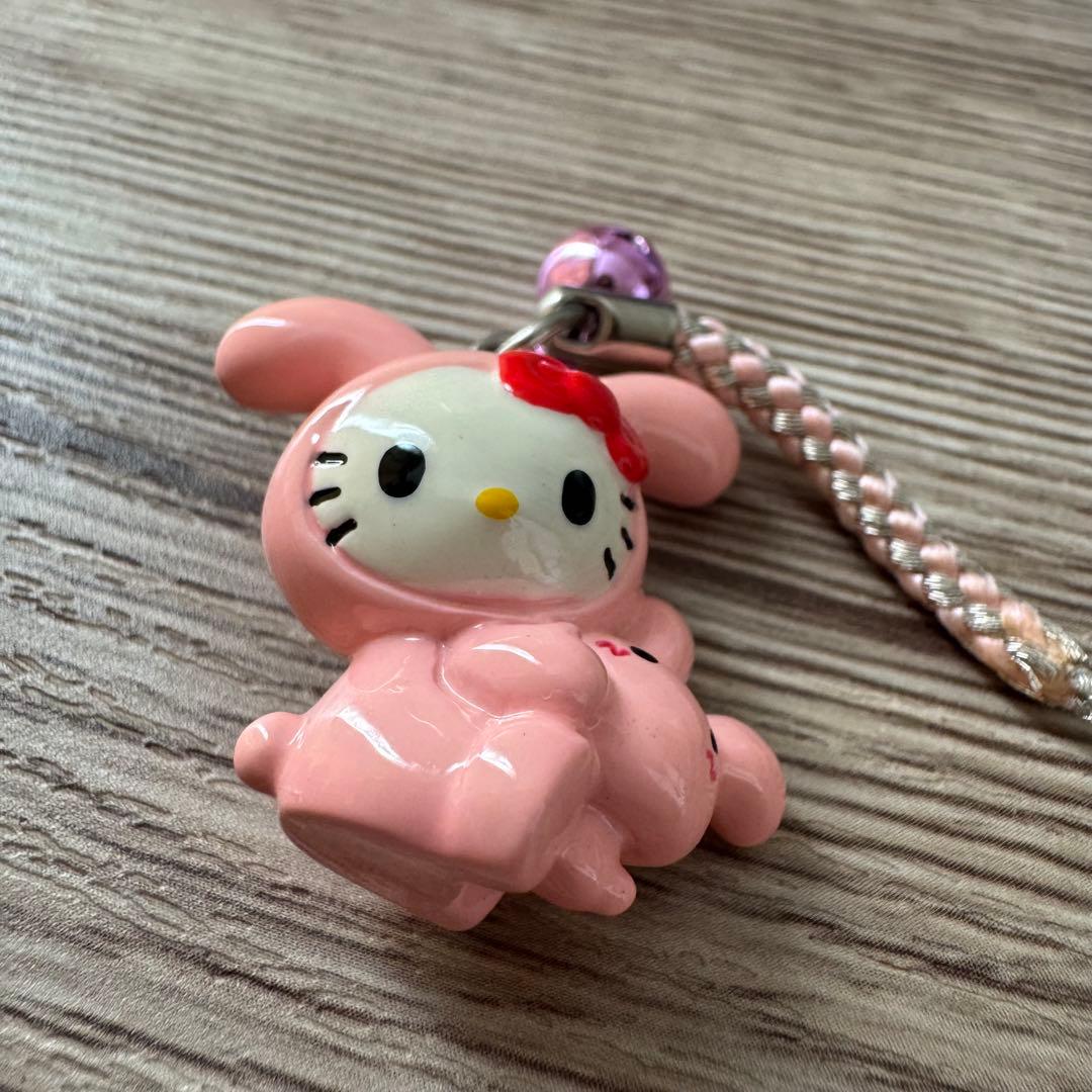 【即購入OK】新潟限定 ご当地キティ ハローキティ ストラップ もちうさぎ