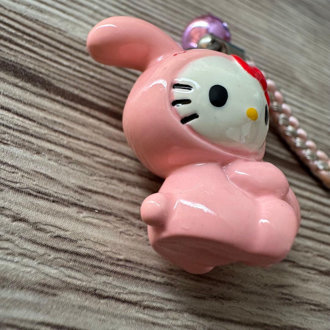 【即購入OK】新潟限定 ご当地キティ ハローキティ ストラップ もちうさぎ