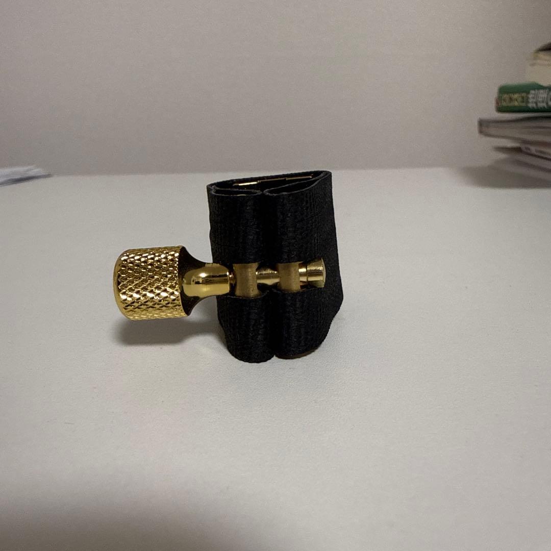 エディ・ダニエルズ　リガチャー ゴールド／T.sax（メタル・マウスピース用）