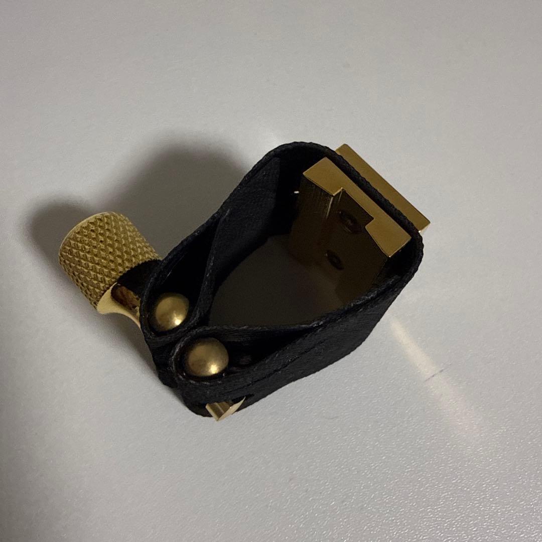 エディ・ダニエルズ　リガチャー ゴールド／T.sax（メタル・マウスピース用）