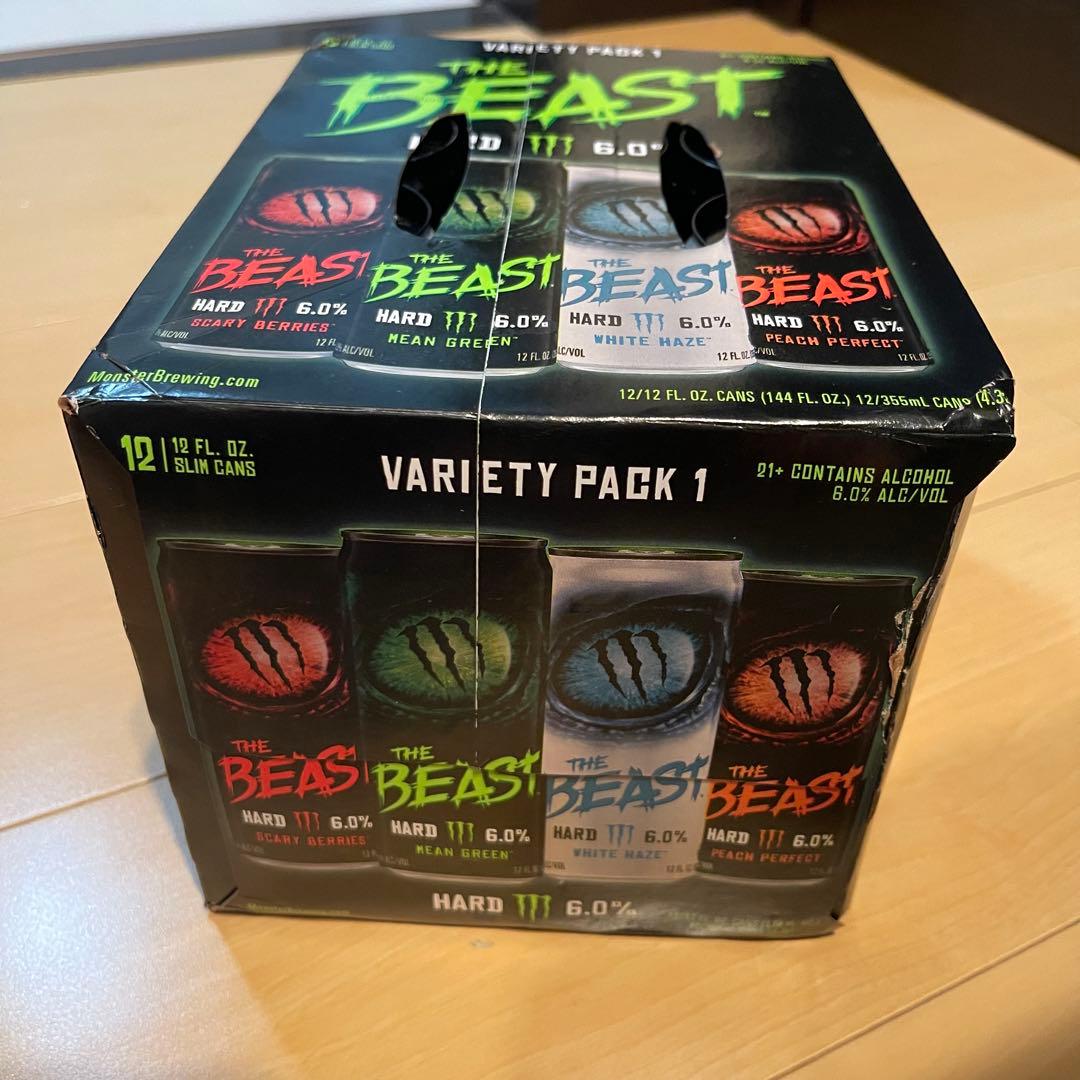 【 日本未発売 】Monster Energy The BEAST アルコール