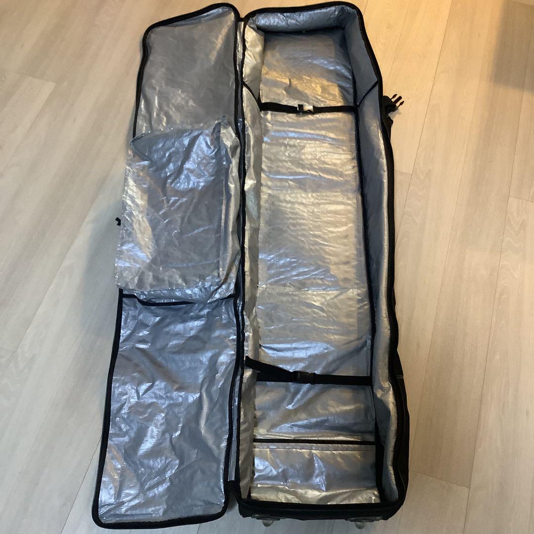 055storm shed ウィーリー キャリースノーボードバッグキャスター