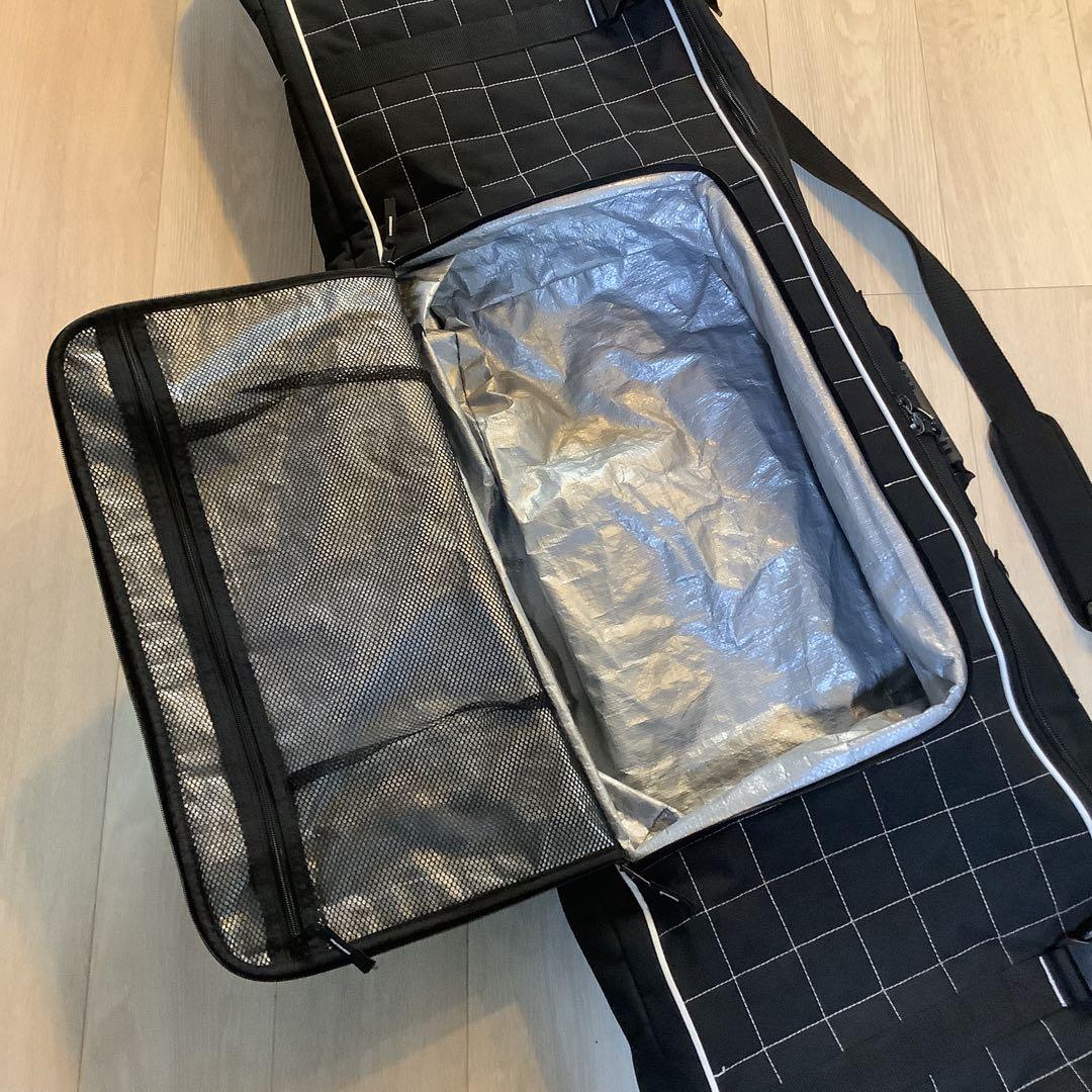 055storm shed ウィーリー キャリースノーボードバッグキャスター