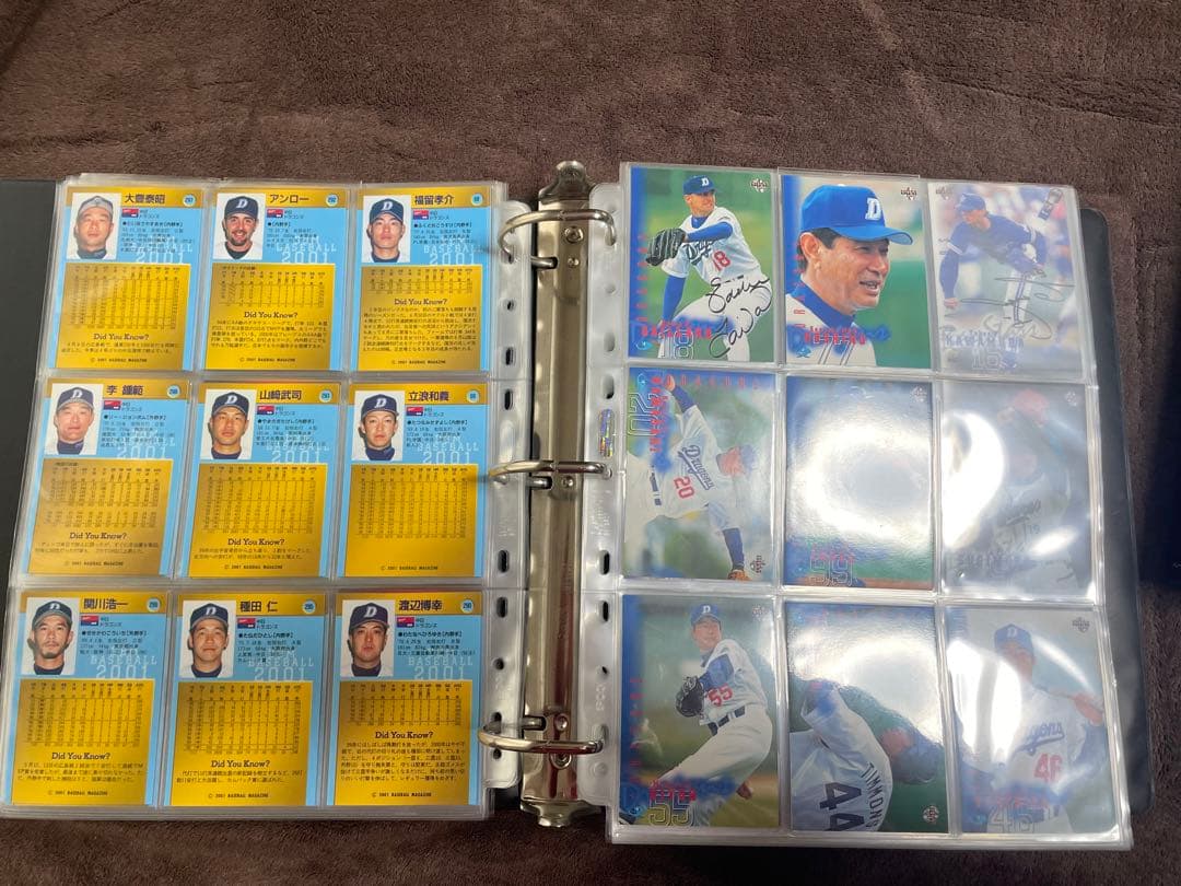 スポーツ選手 Baseball COLLECTORS TRADING CARDS